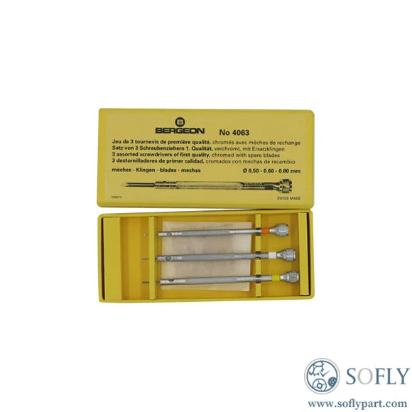 Bergeon 4063 3 Screwdrivers - Image 3