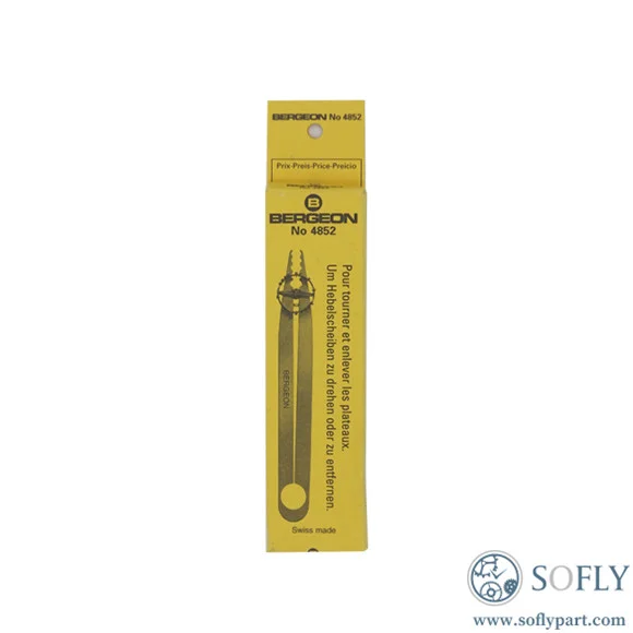 Bergeon 4852 Precision Tweezers In Steel - Image 3