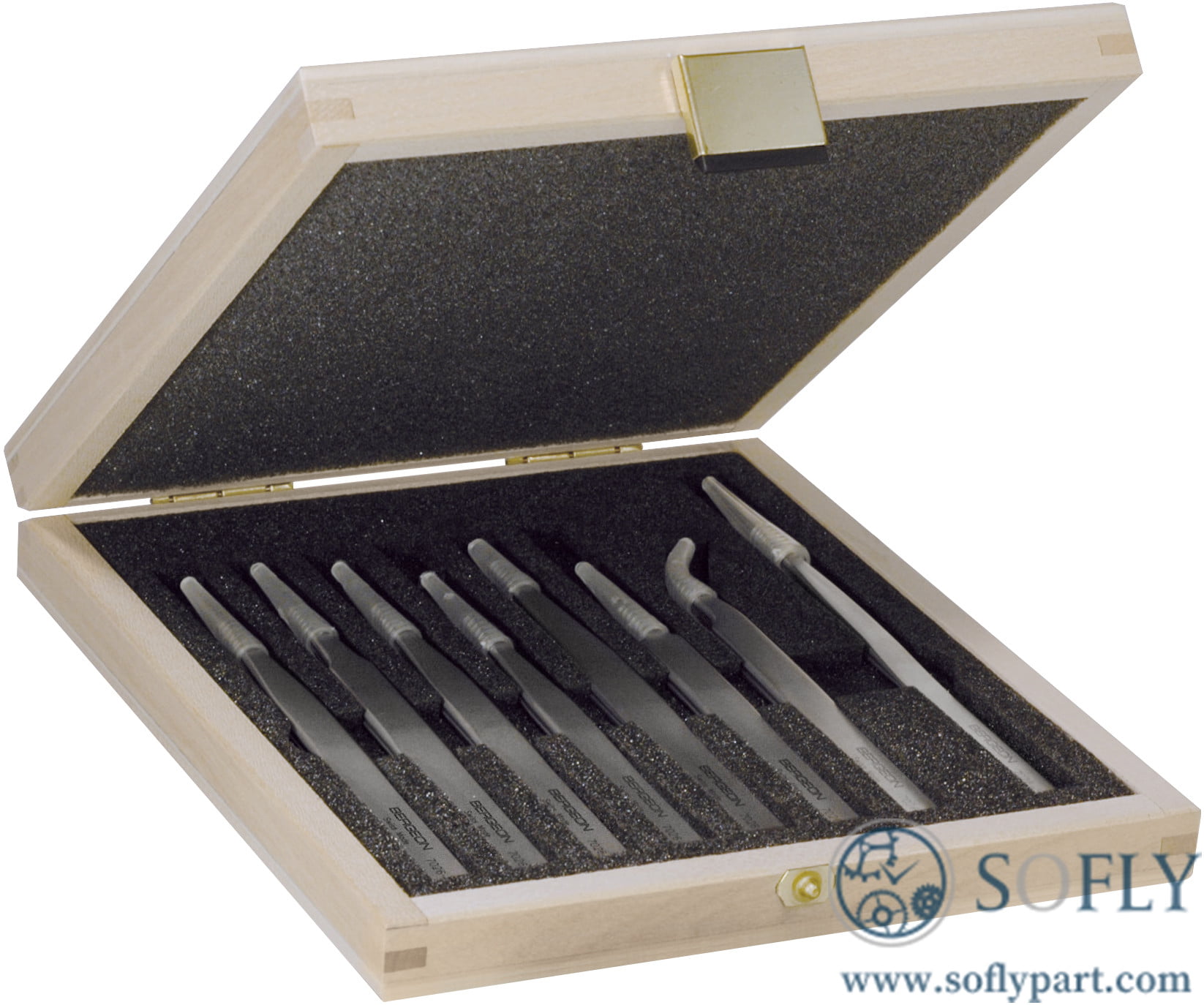 Brucelles De Précision Bergeon 7026 - Acier Antimagnétique SWISS MADE - Neuf Avec étiquettes