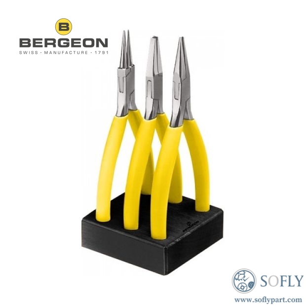 Bergeon 2513 3 Pliers Set