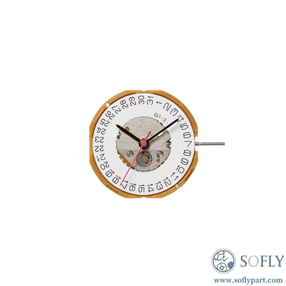 Movimento de quartzo MIYOTA/CITIZEN GM10