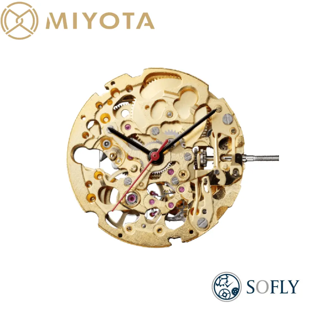 MIYOTA/CITIZEN 8N24 Gilt Golden Mechanical Movement