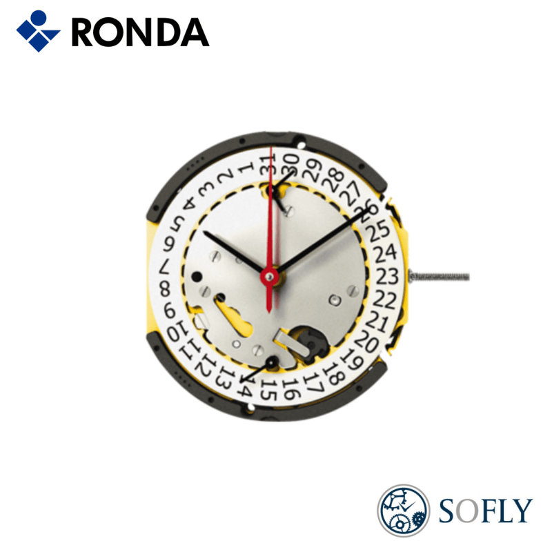 Ronda 3520.D Quartz Movement