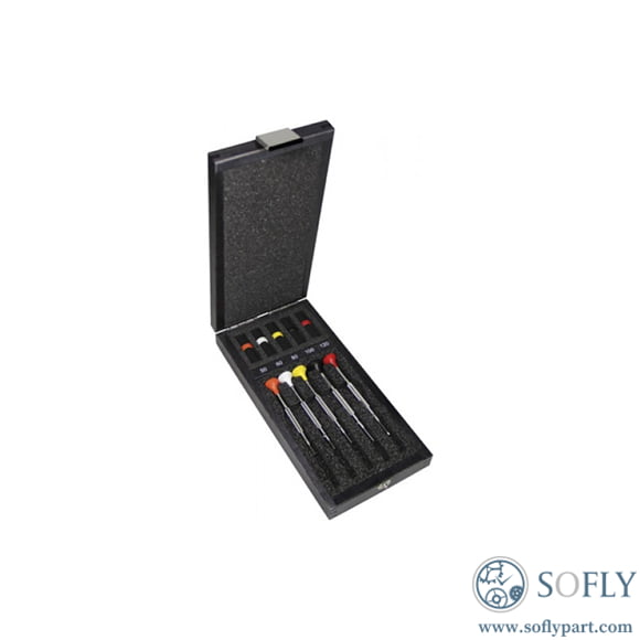Bergeon 30081-A05-2 5 Ergonomic Screwdrivers