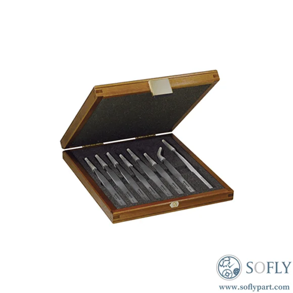Bergeon 7028 Superalloy Tweezers Set
