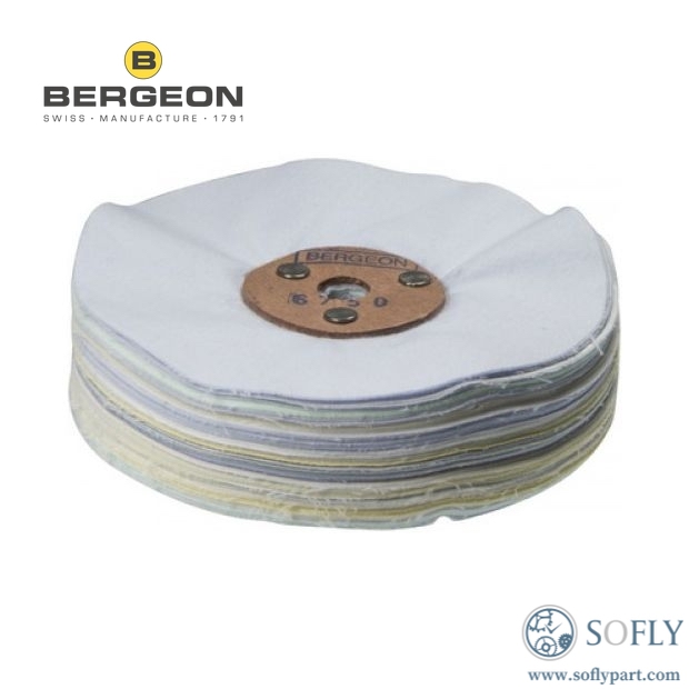 Bergeon 6750 Cotton Cloth Polishing Wheels