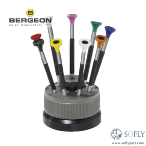 Bergeon 6899-S09 9 Chaves de fenda ergonômicas
