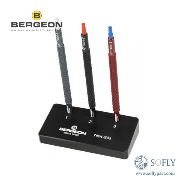 Bergeon 7404-S03 3 Hands Setting Tools
