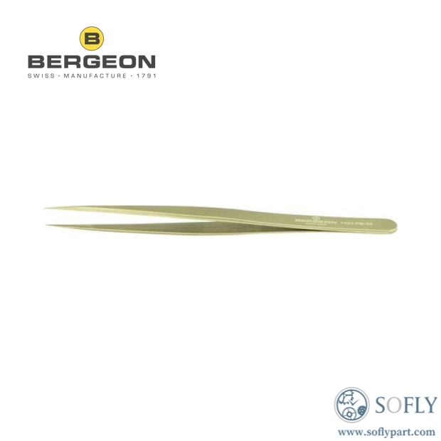Bergeon 7422-PM-B5 Brass Tweezers