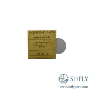 Watch Crystal Flat Round Glass 2.5mm/3.0mm
