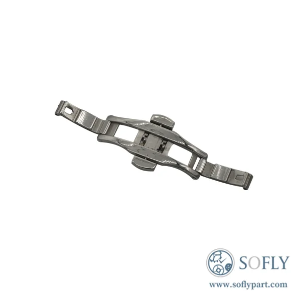 Watch Stainless Steel Butterfly Buckle With Push Button - Image 2