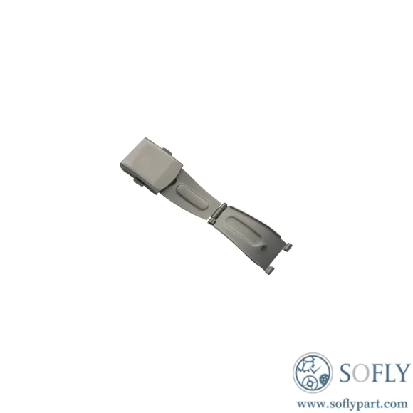 Stainless Steel Push Botton Watch Band Clasp 12-22mm(B) - Image 2