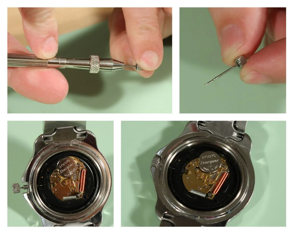 attachment of crown and stem