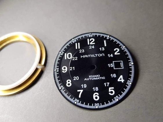 Installment of watch spacer ring