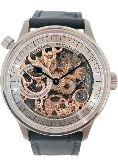 Repetidor de 5 minutos Habring de Benzinger, Floral_4_soldier
