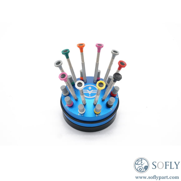 10 Ergonomic Watchmakers Screwdrivers Set