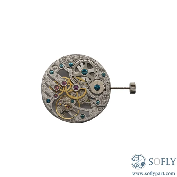 China Make Seagull ST36 Hollow Movement Clone 6497 - Image 2