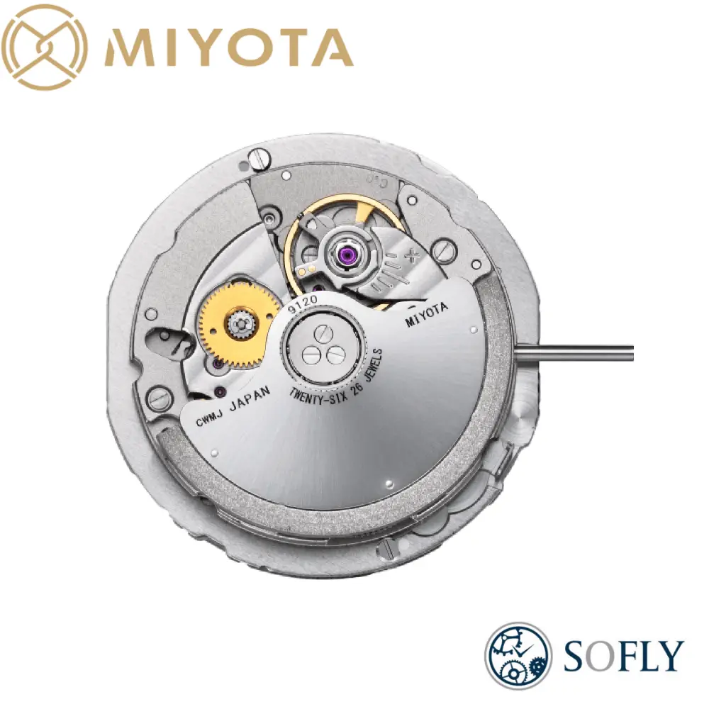 MIYOTA/CITIZEN 9120 機械式ムーブメント - Sofly