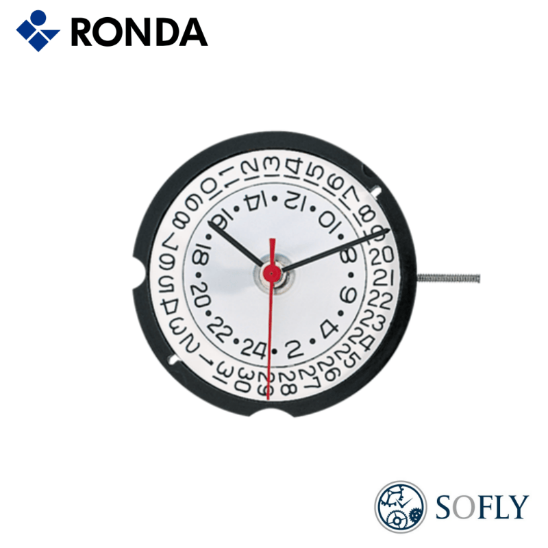 Ronda 505.24D Quartz Movement