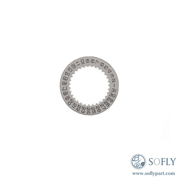 Rolex 3135 Date Disc White