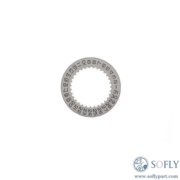 Rolex 3135 Date Disc Bianco