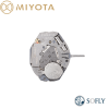 Mouvement à Quartz Miyota GL32 (GL30, GL34) - Taille 6 3/4 X 8, Hauteur H1 - Neuf Avec étiquettes, Sans Aiguilles