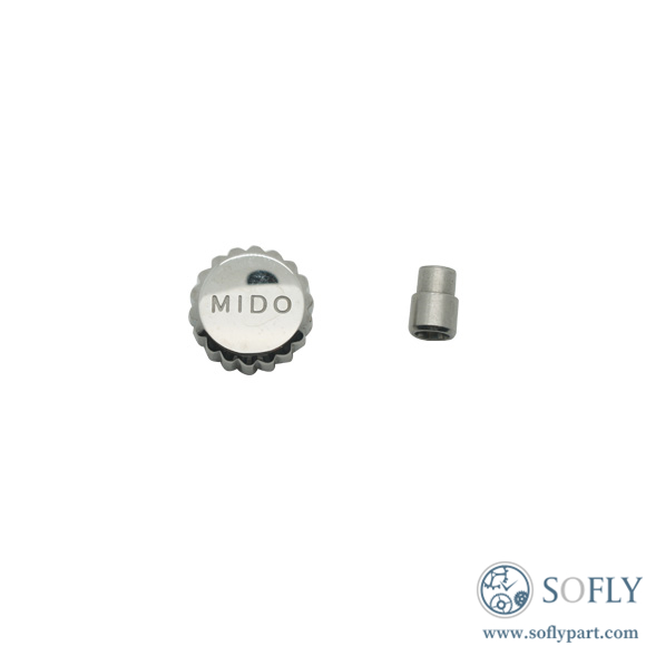 Mido M024.407 Silver Crown And Tube
