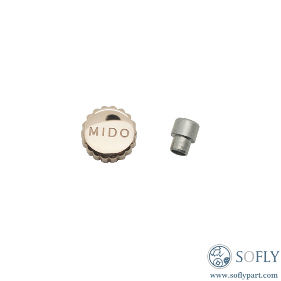 Mido M024.207 Rose Gold Crown And Tube