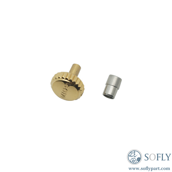 Mido M021.431 Gold Crown And Tube