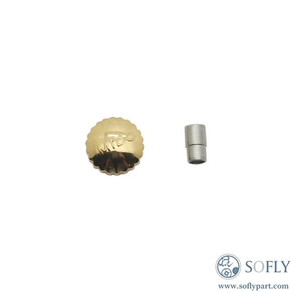 Mido M010.408 Gold Crown And Tube