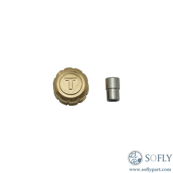 Tissot T055 Gold Crown And Tube