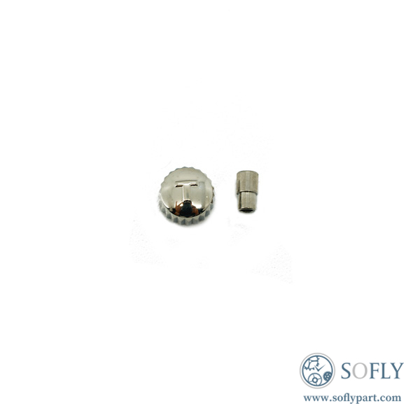 Tissot T044 Silver Crown And Tube