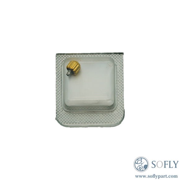 TAG Heuer Gold Crown Screw Down 4.4*3.7mm