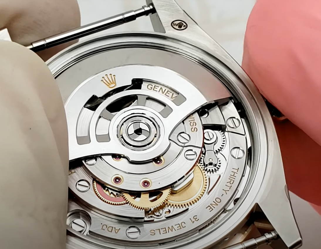 Inserto Per Orologio Rotondo 65mm – Quadrante Con Numeri Arabi, In Oro/Argento, Completo Di Coperchio E Guarnizioni