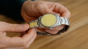 Masking Tape on Watch