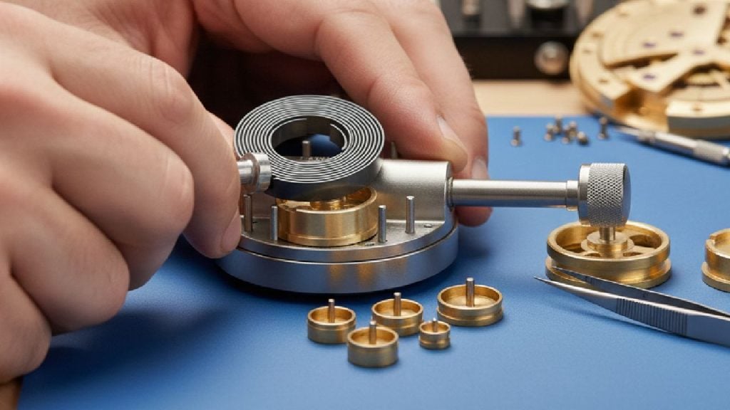 Mainspring Winding Process