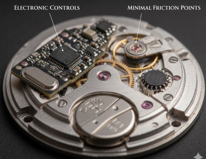 Quartz Watches Use Fewer Jewels