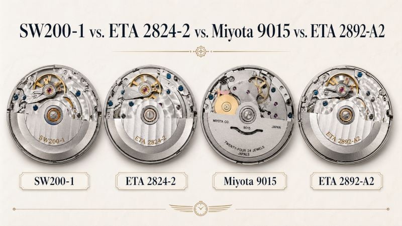 sellita sw200-1 compare to alternatives
